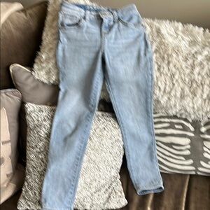 Cat & Jack Blue Skinny Jeans with Classic Denim Fading